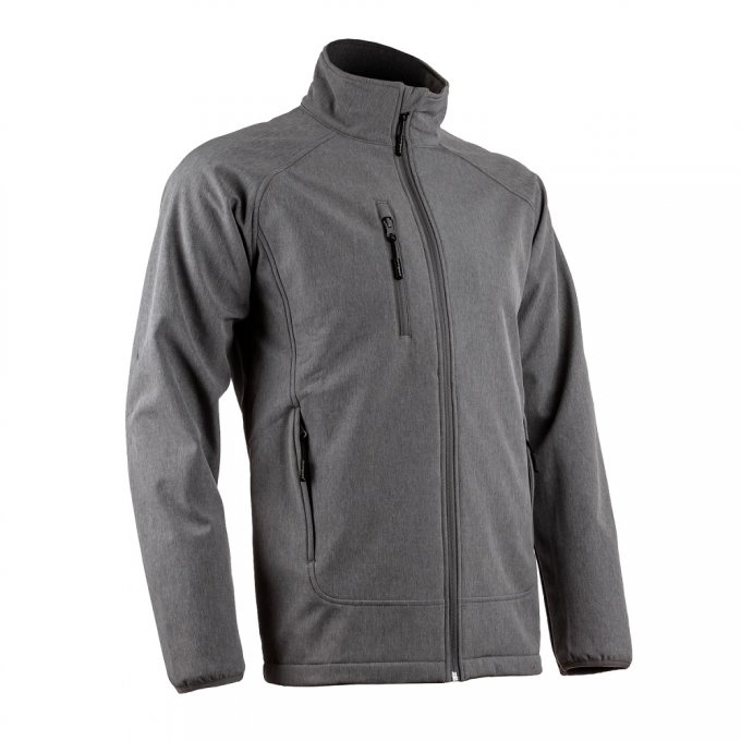 SOBA softshell bunda sivá  5SOB350