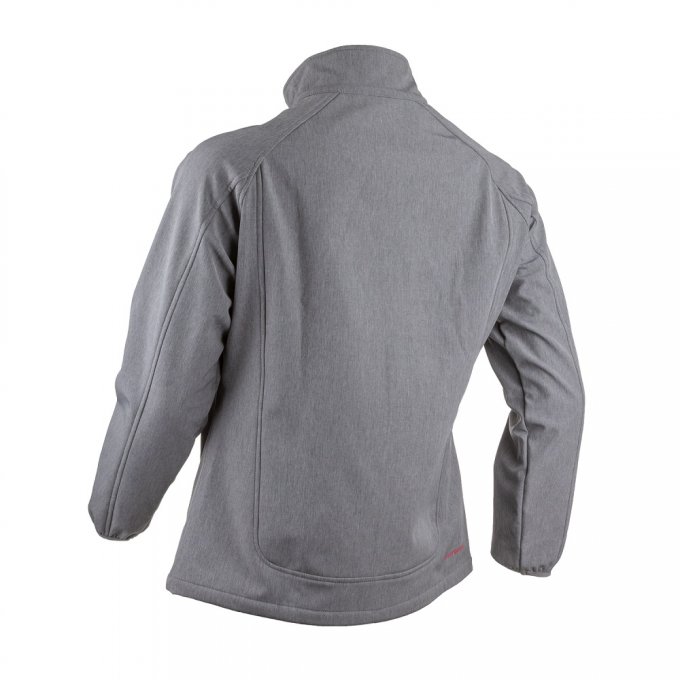 SHIKIMI dámska softshell bunda žíhaná sivá  5SHI350