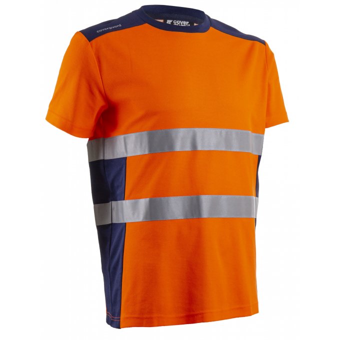 NEKKI Hi-Vis oranžové tričko  5NEK17000