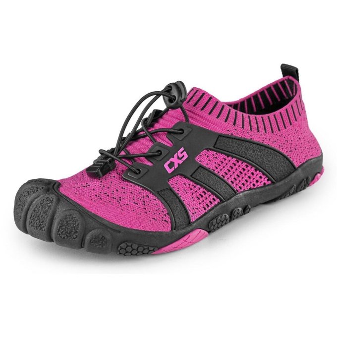 Obuv CXS PURESTEP, barefoot, ružovo-čierna