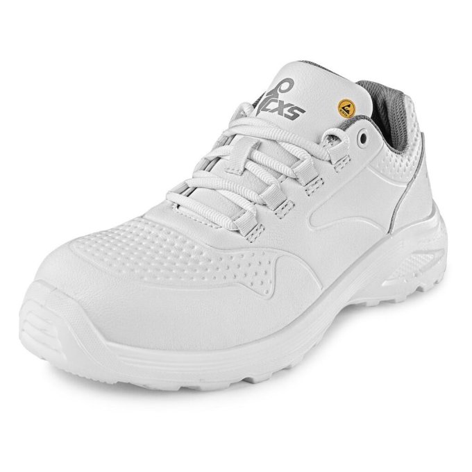 Obuv CXS WHITE ARNO O1 ESD, poltopánka