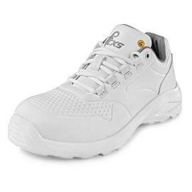Obuv CXS WHITE ARNO O1 ESD, poltopánka