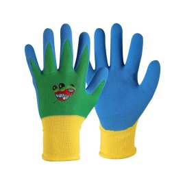 Rukavice CXS DRAGO, detské, máčané v nitrile, modré