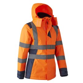 HORA dámky reflexný kabát oranžový  5HOR17