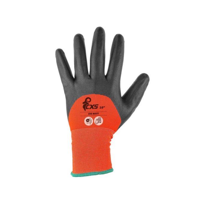 Rukavice CXS MISTI, máčané do 3/4 v nitrile