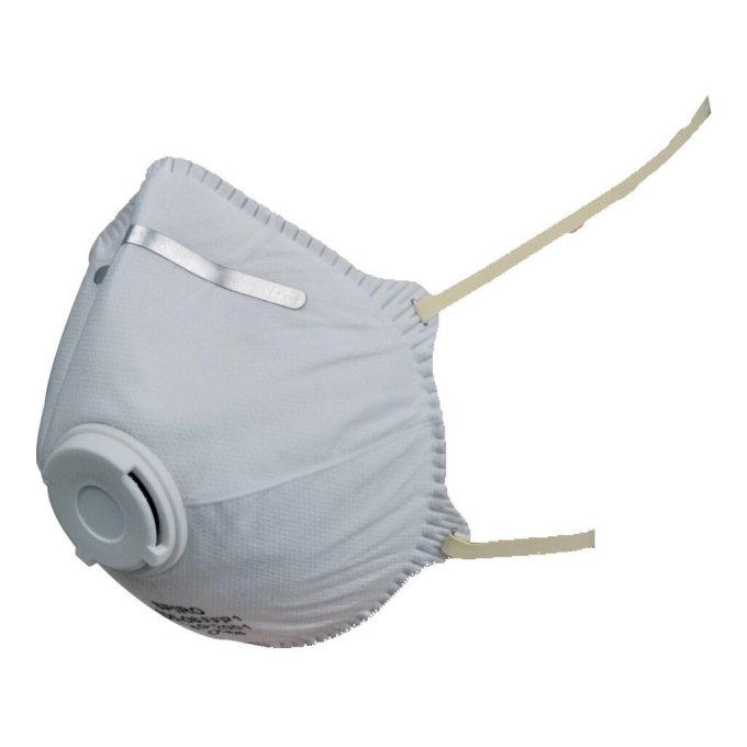 Filtračná polomaska ​​CXS SPIRO P1, HY8612, tvarovaná s ventilom