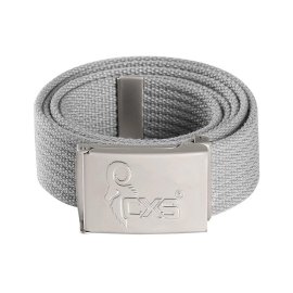Opasok CXS KARUK, šedý, 3,5 cm, textilný, spona s logom CXS