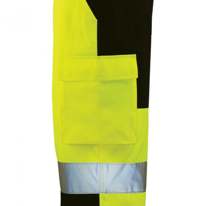 PATROL reflexné pás nohavice žlto/modré  7PAJP  
