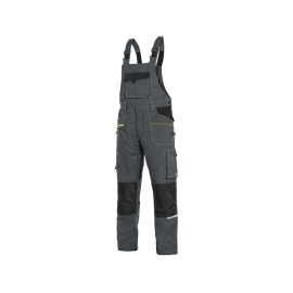 Nohavice CXS STRETCH, 170-176cm, pánske, tmavo sivo-čierne