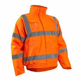 5SOU170 oranžová reflexná bunda