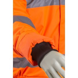 5SOU170 oranžová reflexná bunda