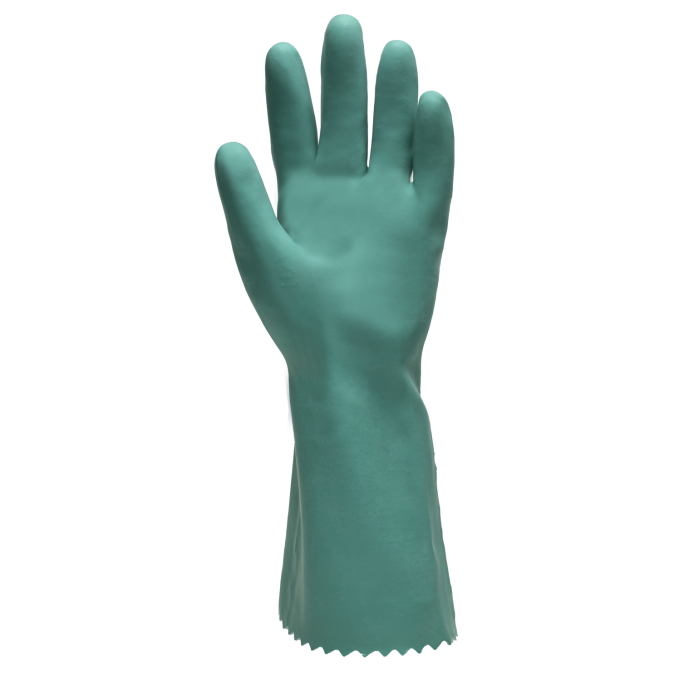 EUROCHEM NI550 zelené nitrilové rukavice    